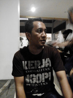 Ketua KPUD Bolmong Fahmi Gz Gobel