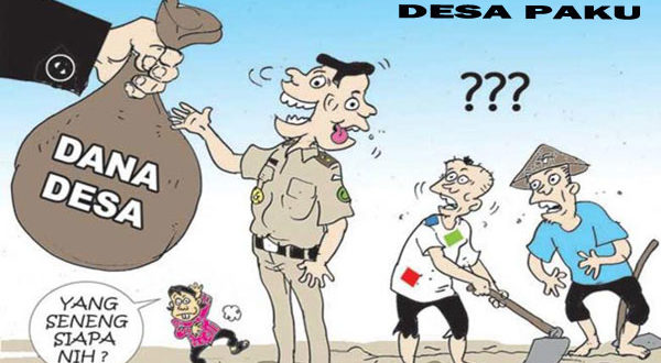 Ilustrasi Dandes yang diselewengkan