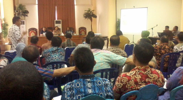 Foto Sosialisasi Sistem Informasi Rencana Umum Pengadaan (SiRUP) Tahun 2017