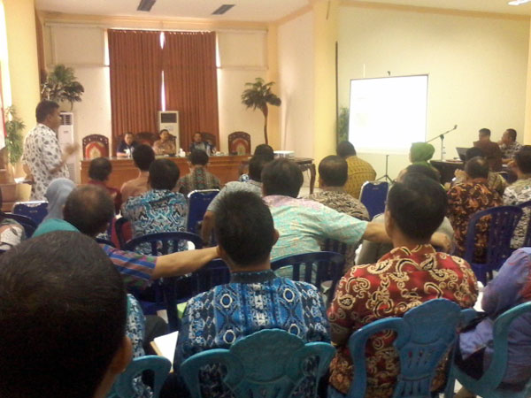 Foto Sosialisasi Sistem Informasi Rencana Umum Pengadaan (SiRUP) Tahun 2017