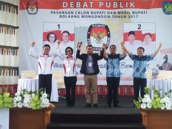 debat kandidat bupati bolmong