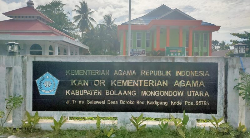 Kantor Kementerian Agama Kabupaten Bolaang Mongondow Utara