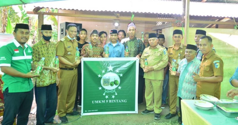 Wabup Bolmut bersama PC NU Bolmut dan Pengelola UMKM 9 Bintang