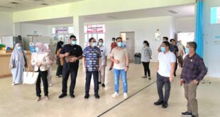 Sejumlah personel Pansus LKPJ 2024, menyambangi RSUD Kotamobagu, Jumat, 16 Mei2025. (foto.yudi/liputanBMR.com)