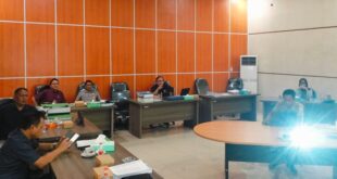 Suasana Rapat Penyusunan Rekomendasi dari Pansus LKPJ Walikota Kotamobagu 2024, di ruang Komisi II DPRD Kotamobagu, Senin 19 Mei 2025. (foto.yudi/liputanBMR.com)